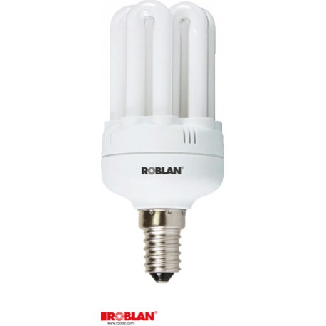 ESL6U114100E14 ROBLAN 6U Sotto Contro 6U Mini 11W E14 4100K