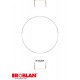 SDFFW ROBLAN Squared Fixed empotrable pour les lampes dichroïquess (fijo) Blanc c/GU10 portal.