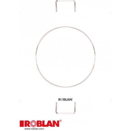 SDFFW ROBLAN Aro CUADRADO empotrable para lámparas dicroicas (fijo) BLANCO c/GU10 portal.