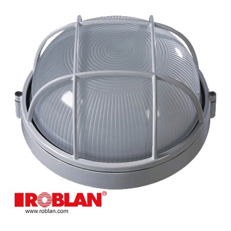  FPL1025LB ROBLAN Plafón Redondo Doble Rejilla X Max 100W BLANCO