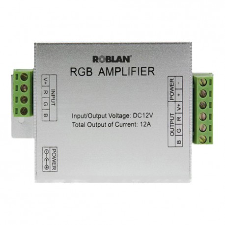 AMPLED ROBLAN Amplificador 200 para controladores RGB