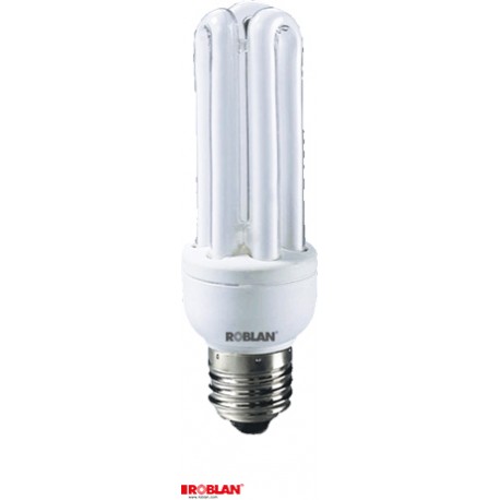 ESLT23U112700E27 ROBLAN 3U Faible consommation Micro T2 3U 11W E27 2700K