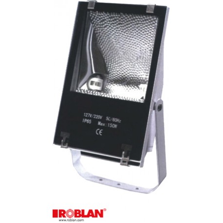  KITFML301150B ROBLAN R7S 150W proiettore (Team + lampada) BIANCO