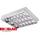 JX02418-E ROBLAN Écran Fluorescente 4x18 Empotrar électronique