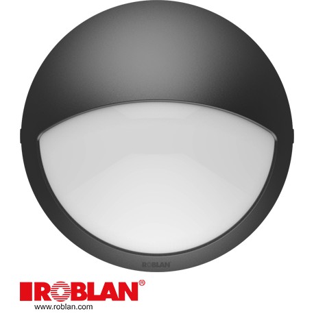 LEDFPLHR8WF ROBLAN Plafond de LED tour HALF 8W 4100K 700lm 100-240V