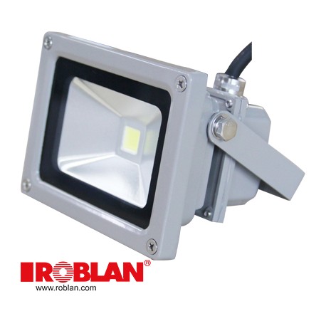 LEDMHL10 ROBLAN Projecteurs LED 10W 6500K 700lm 100-240 IP65 WL20