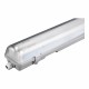 JX39218LED ROBLAN Stagna Display tubo 2x18W LED (PC + ABS)