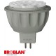  LEDMAMR6C ROBLAN LED Dichroic MR16 6W Warm 3000K 300lm DC12V 25º-40º-55º Multi Angle