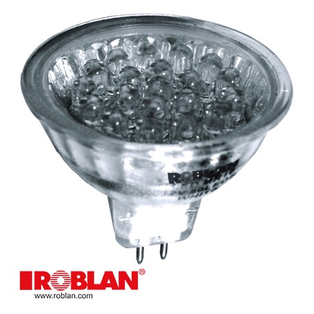LEDMR16WH ROBLAN LED Dicroico MR16 Blanco 12V