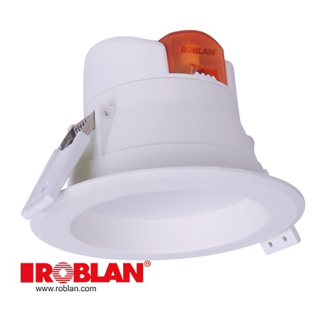 ALLINR2466BC ROBLAN LED ALL IN Downlight 14W 100-277V 1120Lm 3000K 145 x 75mm (Spotligh Fixtures White)
