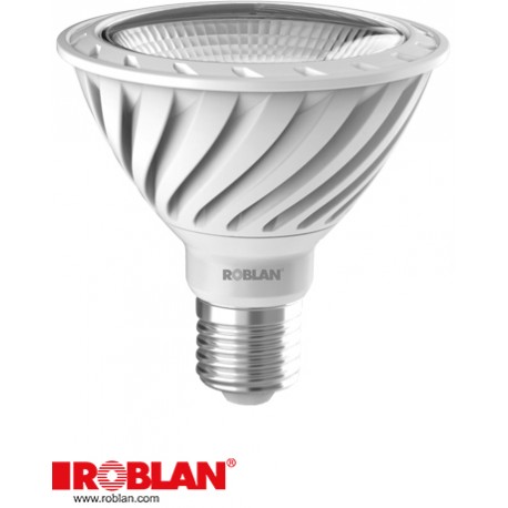 LEDPAR3010B ROBLAN LED PAR30 10W PANNOCCHIA LED E27 6500K 702LM 100-250V