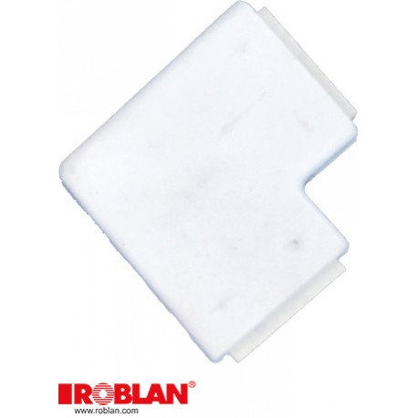 CONRGBIP20L ROBLAN connecteur de bandes LED RGB en forma de "L" 10mm (6532)