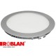 LEDPANEL12CH ROBLAN LED Downlight 12W 100-240V 780Lm 3000K 172 x 22mm (Spotligh Fixtures Chrome frosted)