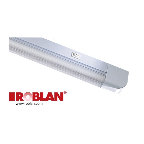 WL011B18 ROBLAN Fluorescent Electronique de bande 18W 4100K T8 Épissable C/Int.