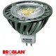  LEDMR163X1B ROBLAN LED dicroico MR16 3X1W Blanco 6500K 12V