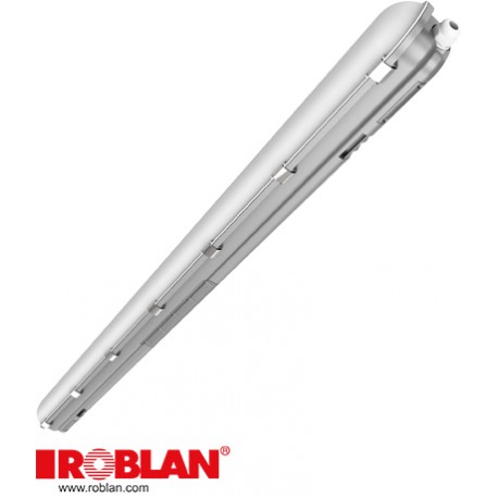 LEDJX1200B ROBLAN Stagna schermo a LED 120 centimetri 3600lm 40W IP65 100-240V (PC + PC) 6500K