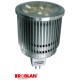  LEDMR165X1C ROBLAN LED dicroico MR16 LED 5x1W 7W Cálido 3000-3500K 420lm 11-15V
