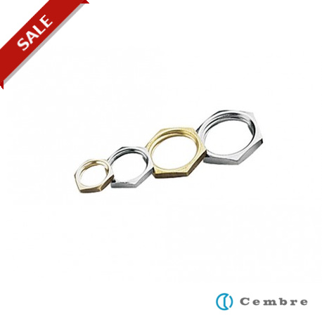 2032013N 3015526 CEMBRE 2032013N Pg BRASS LOCKNUT