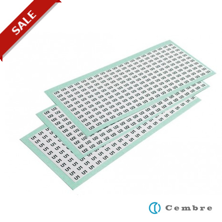 25109-W 4448290 CEMBRE ETICH. ANS 25109-W (8X65 WH)