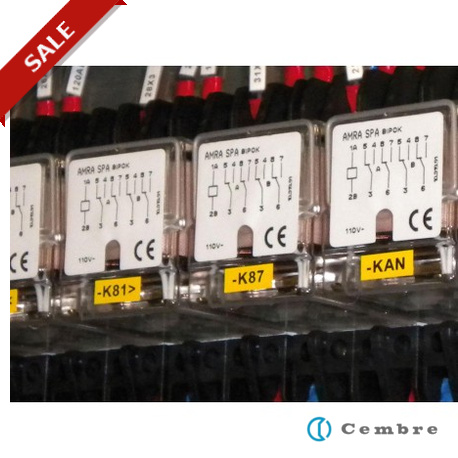 46829 4113045 CEMBRE MG-VYT 46829 MARKER LABELS