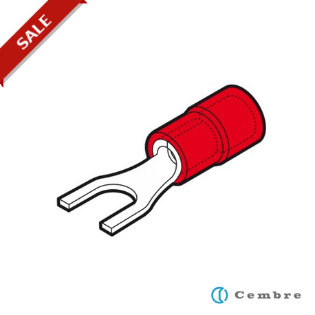 RF-U4/2 2050750 CEMBRE RF-U4/2 PREAISLADO ROJO H4