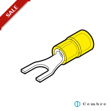 GF-U10 2054810 CEMBRE GF-U10 FORK TERMINAL