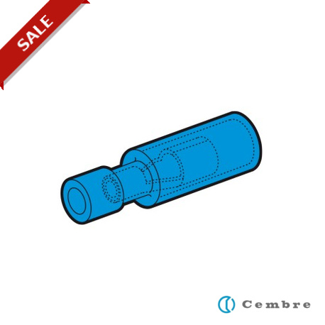 BKF-BF5 2053632 CEMBRE BKF-BF4 RUNDSTECKER BLAU