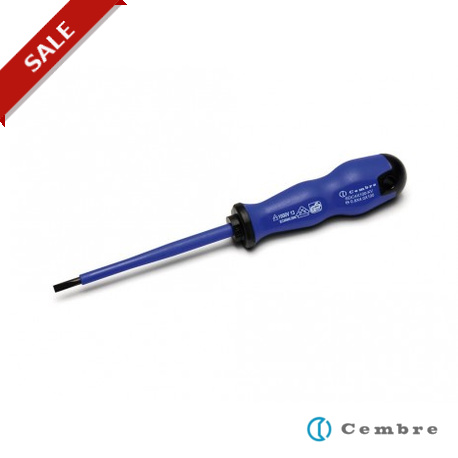 SDC3X100-KV DESTORNILLADOR P. 3065065 CEMBRE SDC3x100-KV П. SCREWDRIVER FLAT