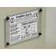 48113 4117093 CEMBRE PLAQUE MG-VRT-R 48113 (92X118 BK)