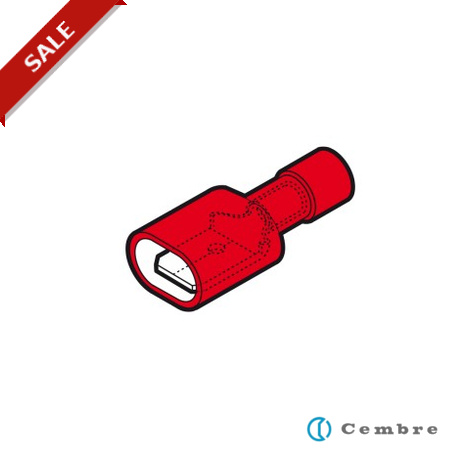 RF-M608-P 2051655 CEMBRE RF-M608P PUSH ON TERMINAL