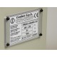 48713GY 4117195 CEMBRE PLAQUE MG-VRT-R 48713GY (92X118 GY)