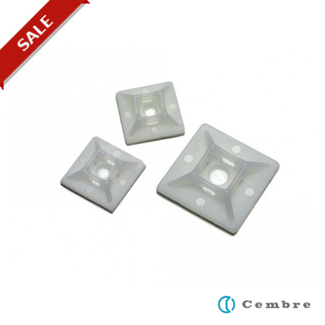 AB28 3041534 CEMBRE AB28 SELF ADHESIVE CABLE TIE BASE