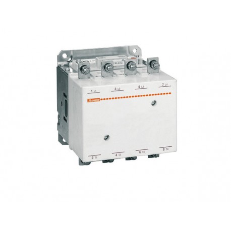 11B11540060 B11540060 LOVATO FOUR-POLE CONTACTOR, IEC OPERATING CURRENT ITH (AC1) 160A, AC/DC COIL, 60VAC/DC
