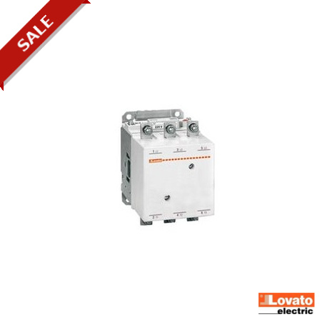 11B4000024 B4000024 LOVATO ELECTRIC Contactor Tripolar 420A 130KW AC3 Ref. B400.00 24V AC/DC