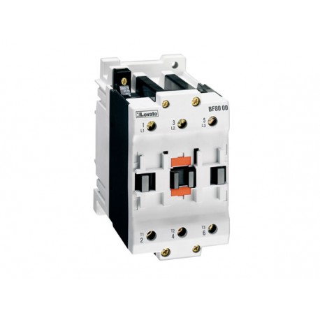 11BF110C0024 BF110C0024 LOVATO THREE-POLE CONTACTOR, IEC OPERATING CURRENT IE (AC3) 110A, DC COIL, 24VDC
