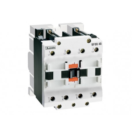 11BF65C40125 BF65C40125 LOVATO FOUR-POLE CONTACTOR, IEC OPERATING CURRENT ITH (AC1) 110A, DC COIL, 125VDC