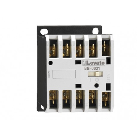 11BGF0031A110 BGF0031A110 LOVATO CONTROL RELAY WITH CONTROL CIRCUIT: AC AND DC, BG00 TYPE, AC COIL 50/60HZ, ..