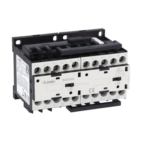 11BGR0901D110 BGR0901D110 LOVATO TELEINVERTITORE ASSEMBLATO, BOBINA IN DC, CON INTERBLOCCO MECCANICO ESTERNO..