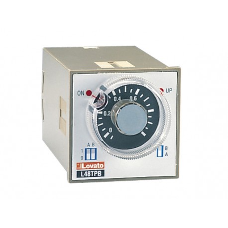 31L48TPBM24 L48TPBM24 LOVATO Temporizador Extraíble y empotrable 48x48mm Retardado a la excitación 24VAC/DC