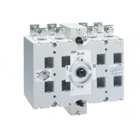 GE0630ET4 LOVATO FOUR-POLE CHANGEOVER SWITCH, 630A