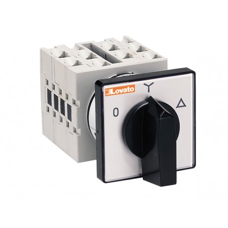 GX4013U LOVATO ROTARY CAM SWITCHE, GX SERIES, U VERSION FRONT MOUNT. MOTOR SWITCH, POLE-CHANGING SWITCHES. 4..