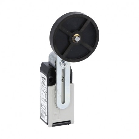 KMF4S02 LOVATO LIMIT SWITCH, K SERIES, ADJUSTABLE ROLLER LEVER, 1 BOTTOM CABLE ENTRY. DIMENSIONS TO EN 50047..