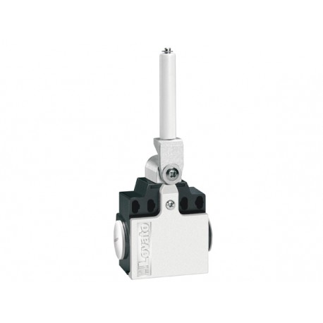 KNH1L11 LOVATO LIMIT SWITCH, K SERIES, CERAMIC ROD LEVER, 2 SIDE CABLE ENTRY. DIMENSIONS COMPATIBLE TO EN 50..