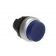 LPCBL206 LOVATO ILLUMINATED BUTTON ACTUATOR, SPRING RETURN Ø22MM PLATINUM SERIES, EXTENDED, BLUE