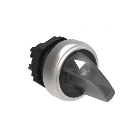 LPCSL1208 LOVATO Selector Luminoso Platinum 2 posiciones "0-1" Fijas Blanco