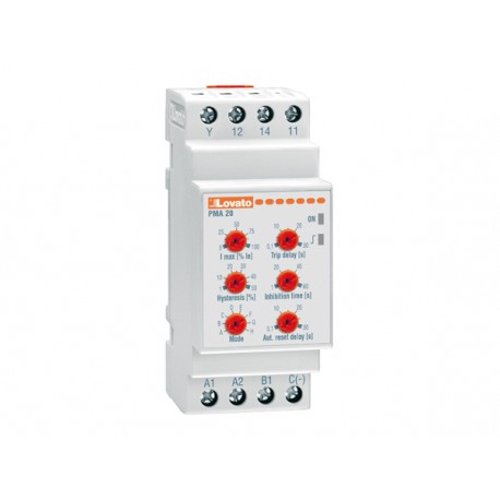 PMA20240 LOVATO Relé de protección Amperimétricos para sistemas monofásicos Máxima 24÷240V AC/DC