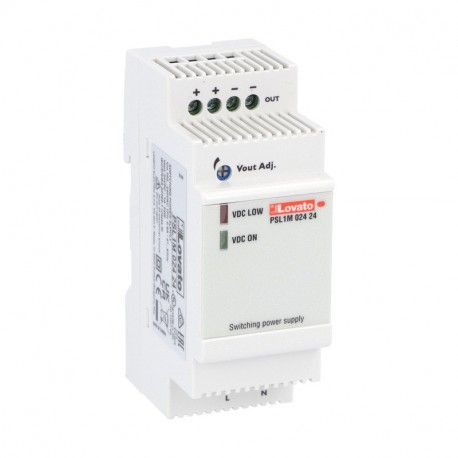 PSL1M02412 LOVATO Fuente de Alimentación Monofásica ( Entrada L- N 90 ~ 264 VAC ) 2A 12VDC