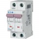 PLS6-C32/2-MW 242883 EATON ELECTRIC Over current switch, 32A, 2 p, type C characteristic