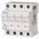 PLS6-B1/3N-MW 242977 EATON ELECTRIC Miniature circuit breaker (MCB), 1A, 3pole+N, type B characteristic