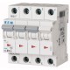 PLS6-D16/3N-MW 243041 EATON ELECTRIC Over current switch, 16A, 3pole+N, type D characteristic